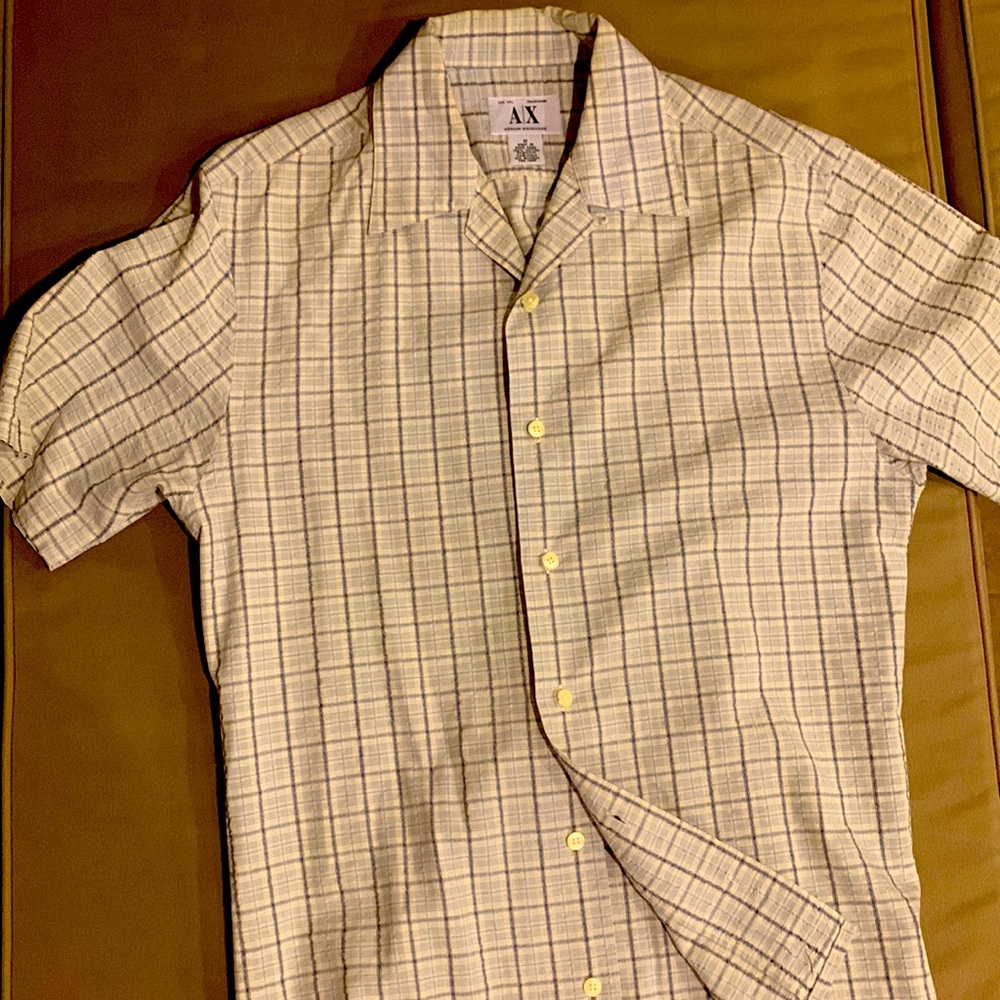 A/X Armani Exchange made in HK Short Sleeves Shirt